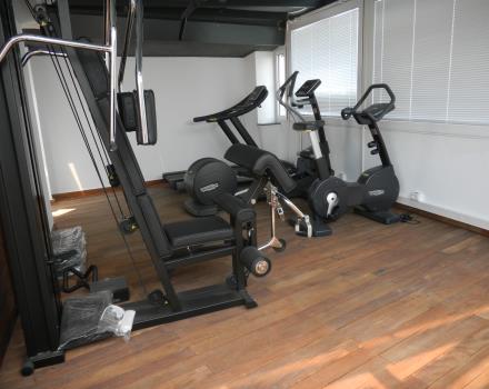 ¡Mantenerse en forma siempre! Disfrute del gimnasio en el Best Western Hotel Piemontese, 4 estrellas en el centro de Bérgamo.